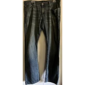 Levi’s 514 Slim Fit Straight Leg Stone Wash Denim Soft Jeans Men’s Sz 34x32